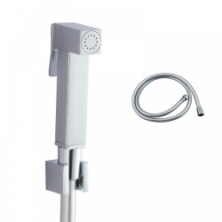 Brass Square Toilet Bidet Spray Kit with 1.2m PVC Hose Brass Square Toilet Bidet Spray Kit with 1.2m PVC Hose
